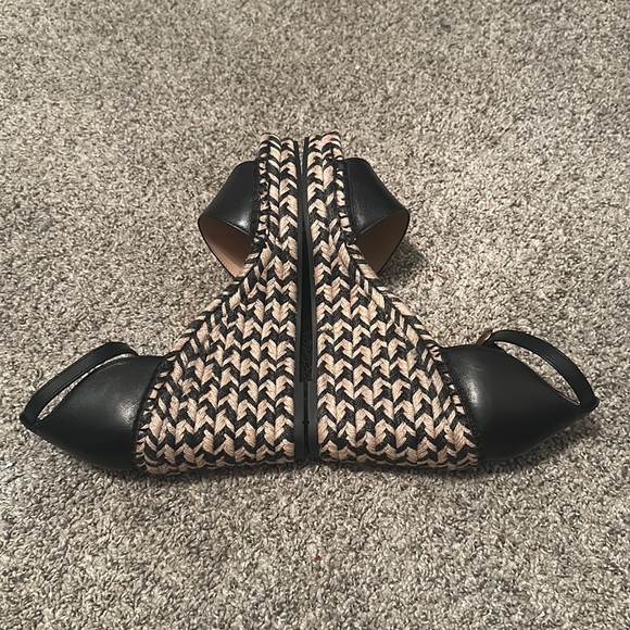 Coach Kit Espedrille Wedges BlackBeech - Picture 4 of 10